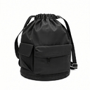 Рюкзак-мешок 142, Чёрный,  (20)  (ONE SIZE) для нанесения логотипа