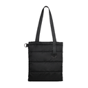 Шоппер Superbag Bubble, стёганый, без застёжки (черный) для нанесения логотипа