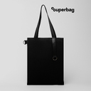 Шоппер Superbag Big (черный) для нанесения логотипа