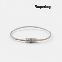 Тросик-кольцо Ring для обвеса, L=15см (стальной) для нанесения логотипа