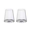 Хрустальный бокал для красного вина на магните Trebonn SplitGlass, 2 шт, 450 мл для нанесения логотипа