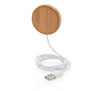 Магнитное устройство для беспроводной зарядки Bamboo, 10 Вт для нанесения логотипа