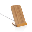 Док-станция Bamboo FSC® для беспроводной зарядки, 5 Вт для нанесения логотипа