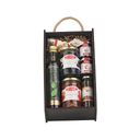 Подарочный набор деликатесов №115 "Genovese", 7 продуктов (Коричневый) для нанесения логотипа