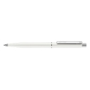 Шариковая авторучка Senator  с металлическими деталями "Point Polished" (Белый)