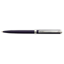 Шариковая авторучка в металлическом корпусе из латуни "DELGADO METALLIC BLUE FINISH" CBS (Синий; Серебристый) для нанесения логотипа