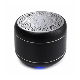 Беспроводная Bluetooth колонка SoundDot 3W+ с металлическим корпусом, черный для нанесения логотипа