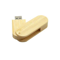 Флешка Green 16 Гб wooden color для нанесения логотипа