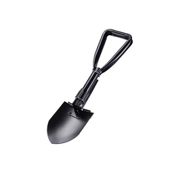 Лопата складная Multi Shovel Pro, чёрная для нанесения логотипа