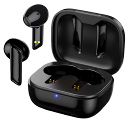 Наушники беспроводные Bluetooth Opportunity, черные для нанесения логотипа
