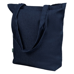 Сумка из джинса Caravan Denim 280, тёмно-синяя для нанесения логотипа