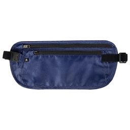 Поясная сумка COMFORT MONEY BELT, тёмно-синий для нанесения логотипа