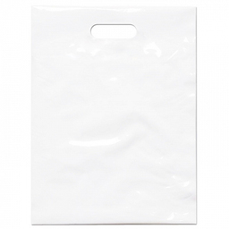 Пакет ПВД 20*30+3, 80 мкм, белый, pantone White для нанесения логотипа