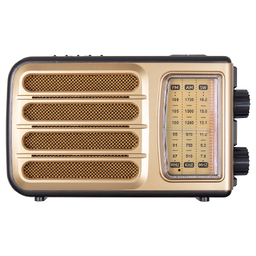 Ретро радио Heritage Melody,  Bluetooth, AM/FM/SW, LED-подсветкой, USB, TF и MP3-плеером, цвет светло-коричневый для нанесения логотипа