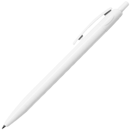 Ручка шариковая, пластиковая, белая, Barron для нанесения логотипа