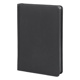 Ежедневник полудатированный Classic Soft А5, серый, в твердой обложке с поролоном