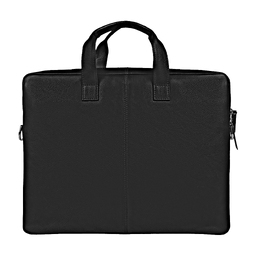 Портфель из натуральной кожи Leather Country Attashe, черный для нанесения логотипа