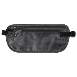 Поясной кошелек Comfort Travel Money Belt, темно-серый для нанесения логотипа