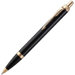 Ручка шариковая Parker IM Core Black GT, черная для нанесения логотипа