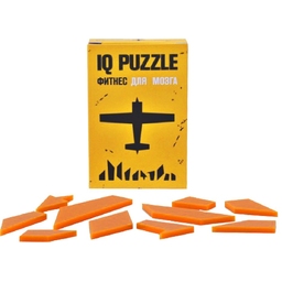 Головоломка IQ Puzzle, самолет для нанесения логотипа