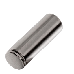 Наконечник для шнурка Nozzle, серебристый (хром) для нанесения логотипа