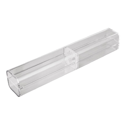 Футляр Crystal для 1 ручки, прозрачный для нанесения логотипа