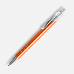 Ручка шариковая Undertone Metallic, оранжевая для нанесения логотипа