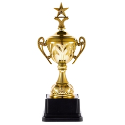 Кубок Top Star, золотистый для нанесения логотипа