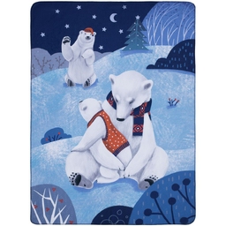 Флисовый плед Wintart Bear для нанесения логотипа