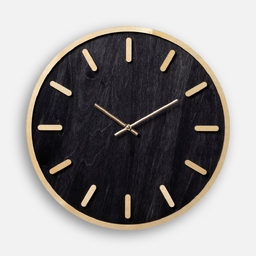 Часы Timefolio, черные для нанесения логотипа