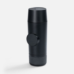 Портативная кофемашина Porta Presso, черная для нанесения логотипа