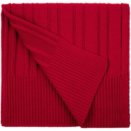 Шарф Knit Beat, красный для нанесения логотипа