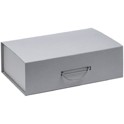 Коробка Big Case, серая для нанесения логотипа