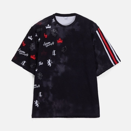 Футболка мужская оверсайз Originelli Terry с полной запечаткой на заказ, размер XS для нанесения логотипа