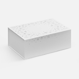 Коробка Snowlace, белая для нанесения логотипа