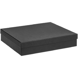 Коробка Giftbox, черная для нанесения логотипа