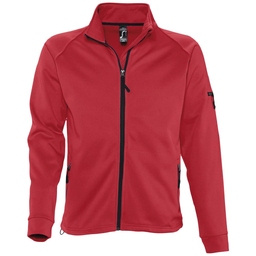 Куртка флисовая мужская New look men 250 красная, размер S для нанесения логотипа