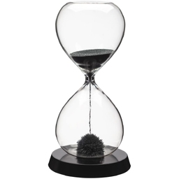Магнитный антистресс Elusive Time, черный для нанесения логотипа