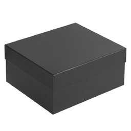 Коробка Satin, большая, черная для нанесения логотипа