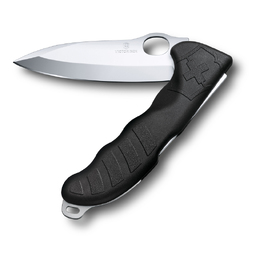 Нож охотника VICTORINOX Hunter Pro 130 мм, 2 функции, с фиксатором лезвия, чёрный для нанесения логотипа