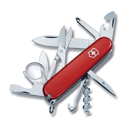 Нож перочинный VICTORINOX Explorer, 91 мм, 16 функций, красный для нанесения логотипа