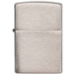 Зажигалка ZIPPO Armor™ c покрытием матовый хром | Brushed Chrome, латунь/сталь, серебристая, матовая, 38x13x57 мм для нанесения логотипа