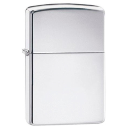 Зажигалка ZIPPO Armor™ c покрытием Глянцевый хром | High Polish Chrome, латунь/сталь, серебристая, 38x13x57 мм для нанесения логотипа