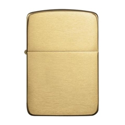 Зажигалка ZIPPO Реплика 1941 года с покрытием матовая латунь | 1941 Replica™ Brushed Brass, латунь/сталь, золотистая, 38x13x56 мм для нанесения логотипа