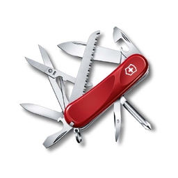 Нож перочинный VICTORINOX Evolution 18, 85 мм, 15 функций, красный для нанесения логотипа