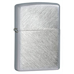 Зажигалка ZIPPO классическая с узором Елочка | Herringbone Sweep, латунь/сталь, серебристая, матовая, 38x13x57 мм для нанесения логотипа