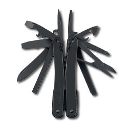 Мультитул VICTORINOX SwissTool Spirit XBS, 105 мм, 27 функций, чёрный, в нейлоновом чехле для нанесения логотипа