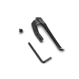 Зажим для переноски мультитулов Victorinox Swiss Tool, стальной, чёрный, в блистере для нанесения логотипа