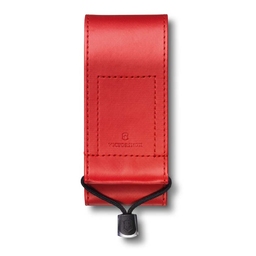 Чехол на ремень VICTORINOX для ножей 111 мм толщиной 3 уровня и SwissTool, из кожзаменителя, красный для нанесения логотипа