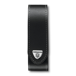 Чехол на ремень VICTORINOX для ножей RangerGrip 130 мм, на липучке, кожаный, 40x40x140 мм, чёрный для нанесения логотипа